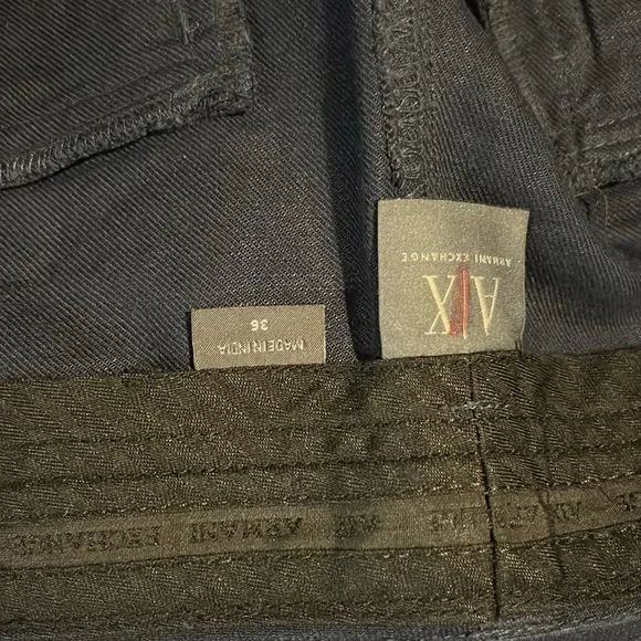 Armani exchange linen shorts - Picture 3 of 7